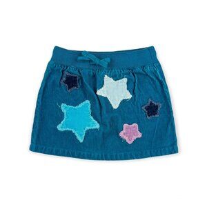 Mini Boden Star Patch Corduroy Skirt